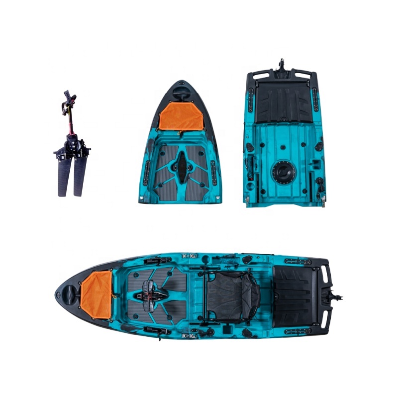 Fishing Kayak Pedal Drive - Season 9ft Modular Pedal Drive Fishing