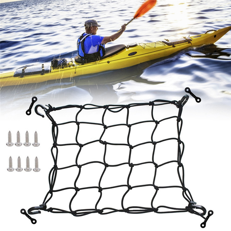 Deck Cargo Net with Lashing Ho - Fishing Kayak Crate recensione e prezzo