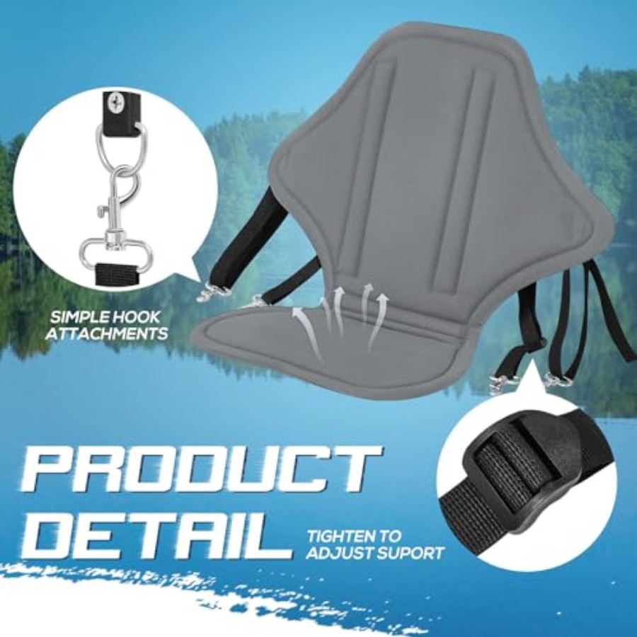 Pack Padded Kayak Seat Fishing - Fishing Kayak Storage Bag recensione e prezzo