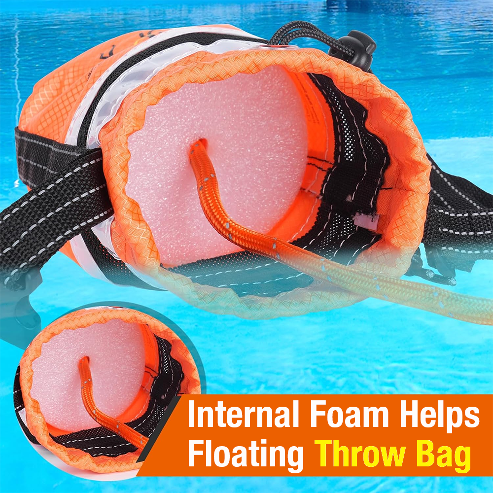 1SET Water Rescue Throw Bag, w - Fishing Kayak Crate recensione e prezzo