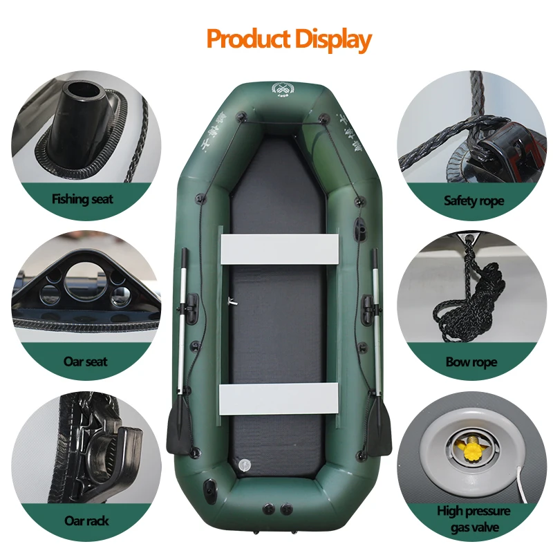 1.75~3.6m Green Fishing Kayak  - Fishing Kayak Sit On Top recensione e prezzo