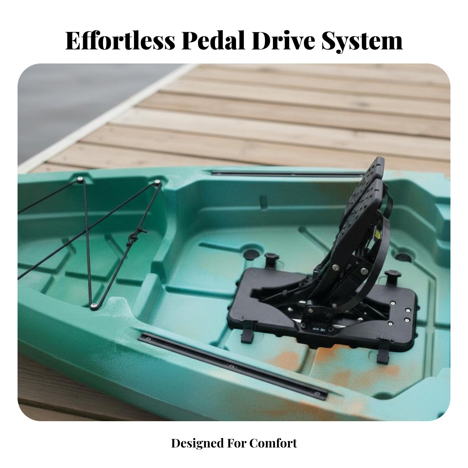 Pedal Drive Fishing Boat Folda - Fishing Kayak Inflatable recensione e prezzo