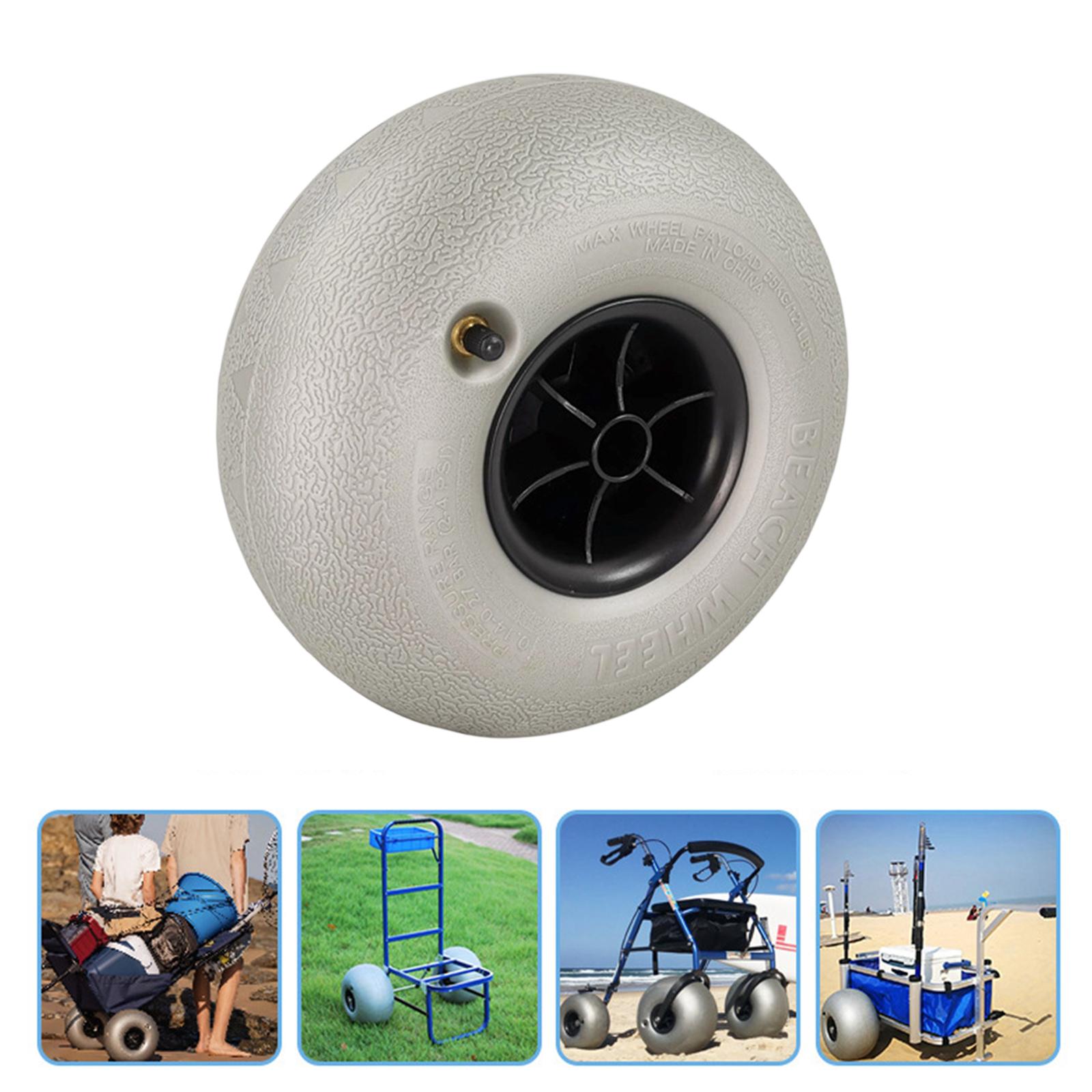 Sturdy PVC Balloon Wheels for  - Fishing Kayak Cart recensione e prezzo