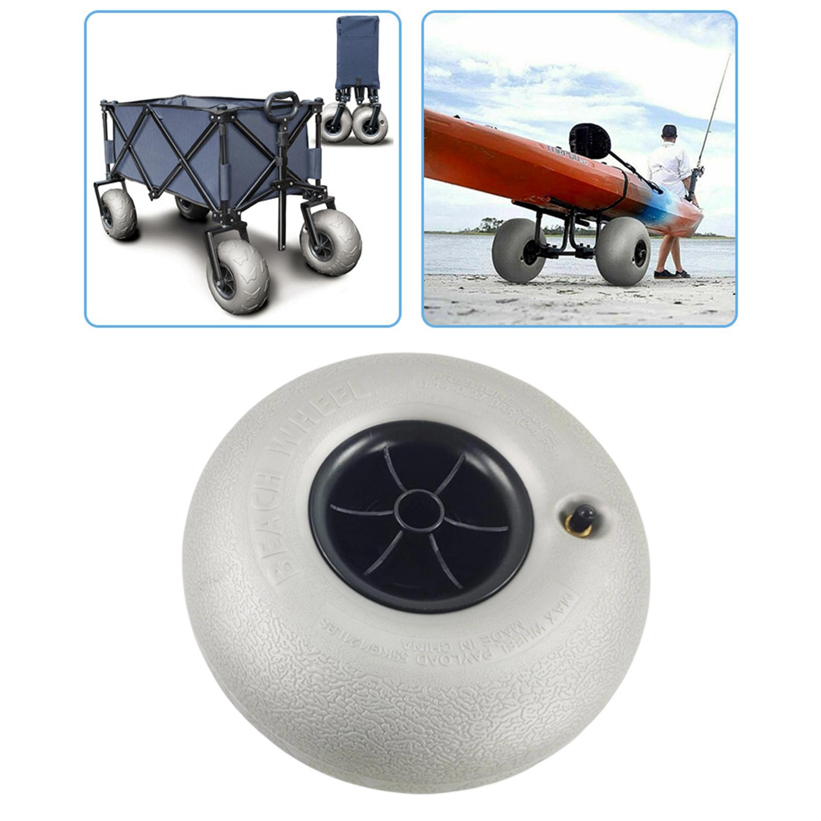 Sturdy PVC Balloon Wheels for  - Fishing Kayak Cart recensione e prezzo
