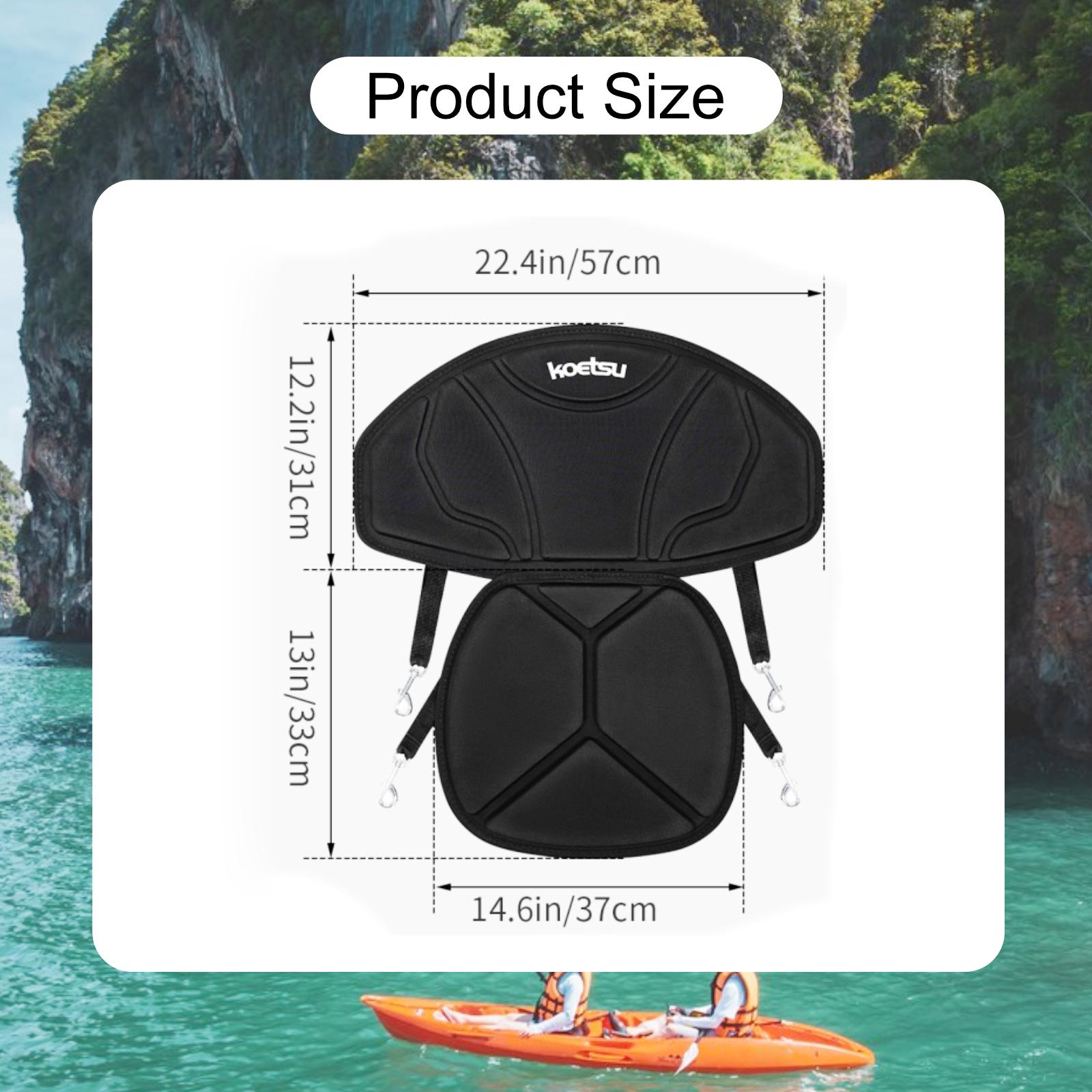 Kayak Seat Cushion Backrest Su - Fishing Kayak Sit In recensione e prezzo