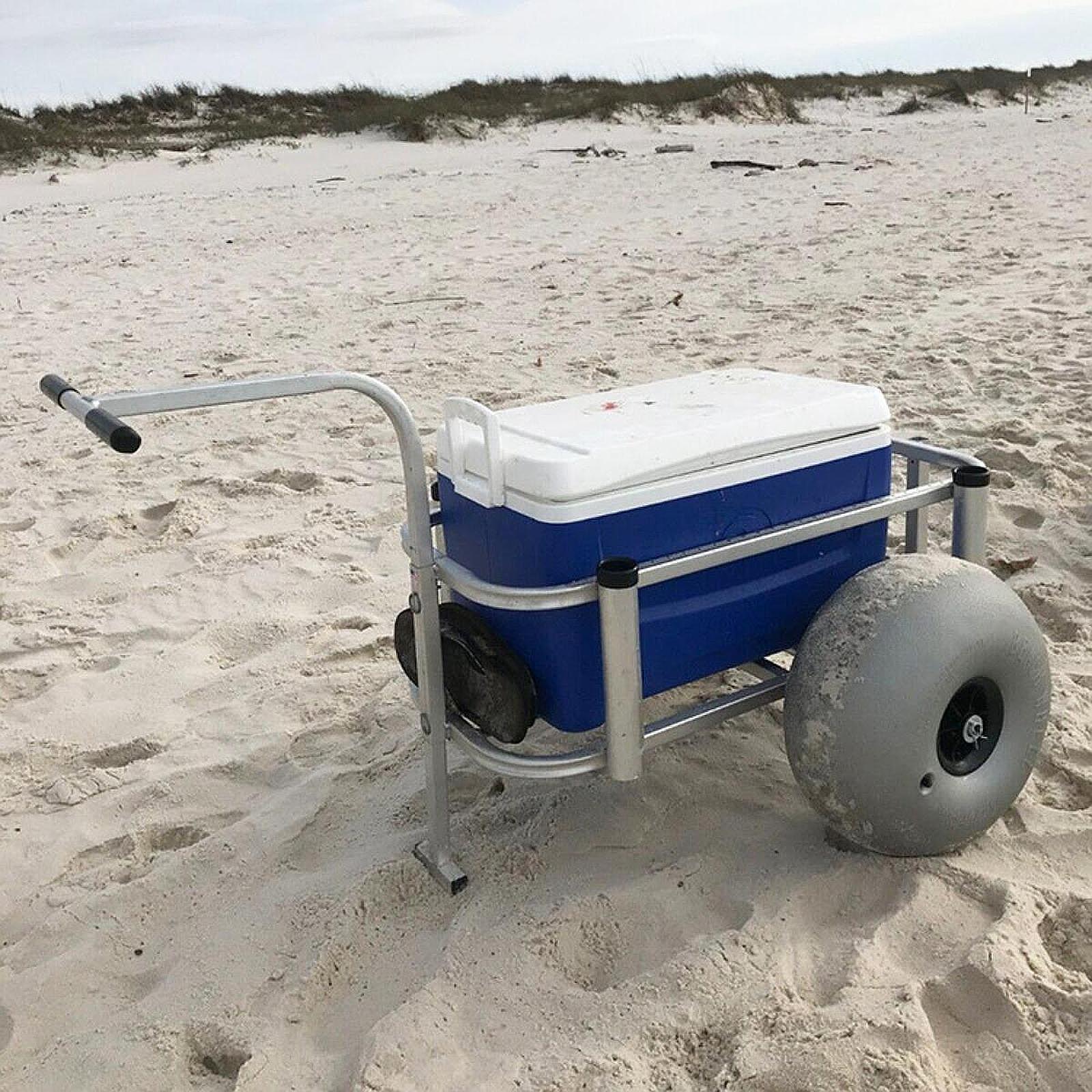 Beach Cart Sand Wheels 16 Inch - Fishing Kayak Cart recensione e prezzo