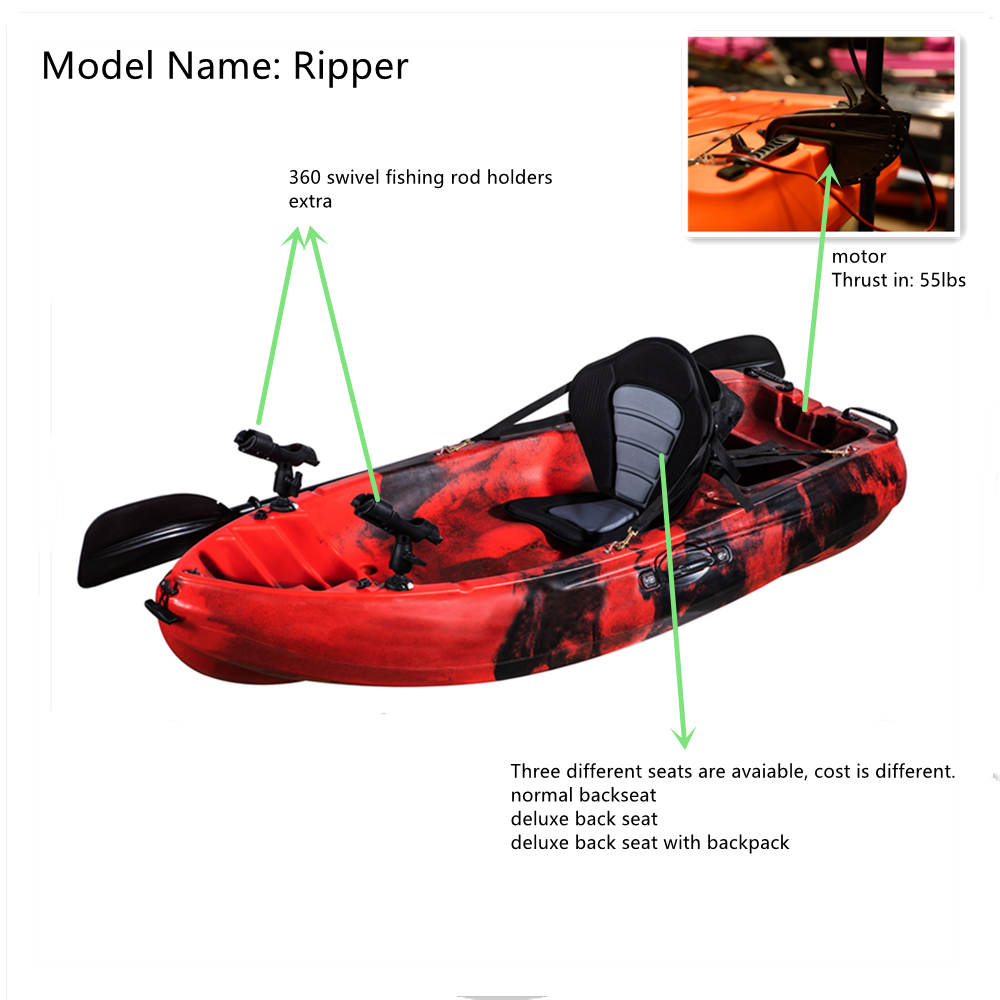 LSF Fishing Motor Powered Kaya - Fishing Kayak Pedal Drive recensione e prezzo