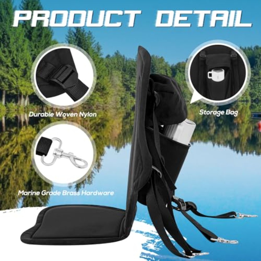Pack Padded Kayak Seat Fishing - Fishing Kayak Storage Bag recensione e prezzo
