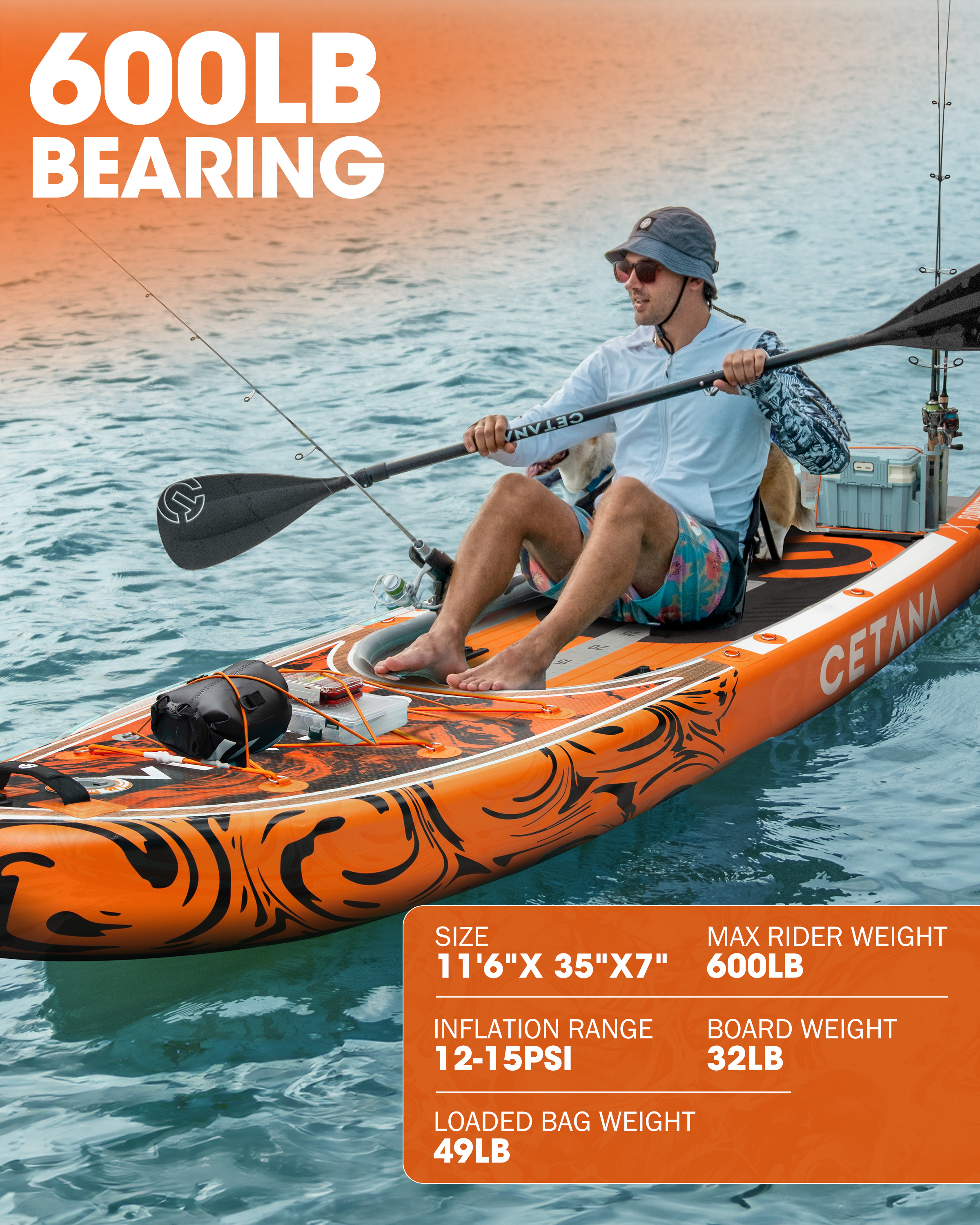 China Factory Inflatable Boat  - Fishing Kayak Rod Holder recensione e prezzo